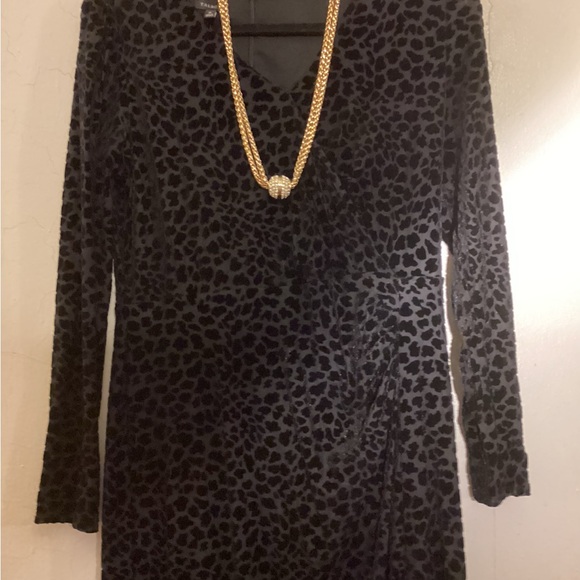 Elegant Double Strand FauxNecklace with Crystal Sphere - Picture 4 of 5